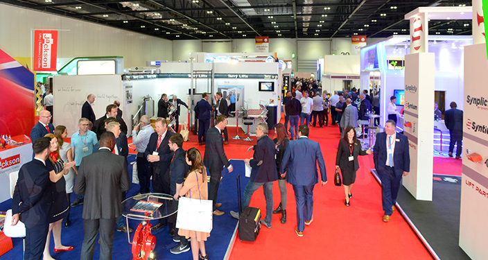 A previous LIFTEX event, busy and full with attendees