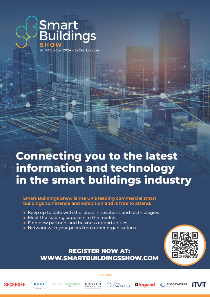 Smart Buildings Show 9-10 October 2024, ExCeL London