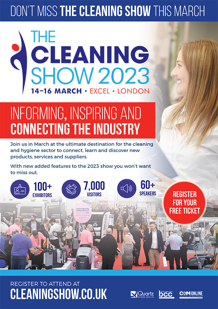 The Cleaning Show 2023 - informing, inspiring, and connecting the industry