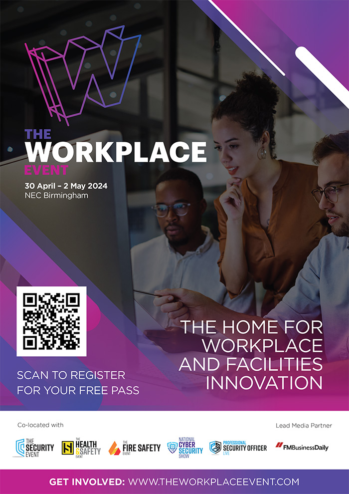 The Workplace Event 30 April - 2 May 2024, the home for workplace and facilities innovation