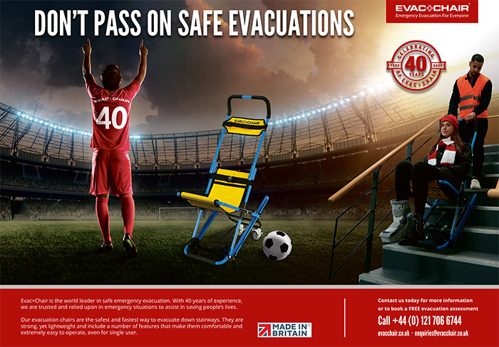 Don't pass on safe evacuations - EVAC+Chair
