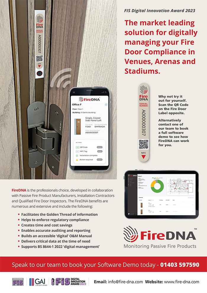 FireDNA - Monitoring Passive Fire Products