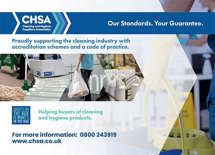 CHSA - proudly supporting the cleaning industry with accreditation schemes and a code of practice