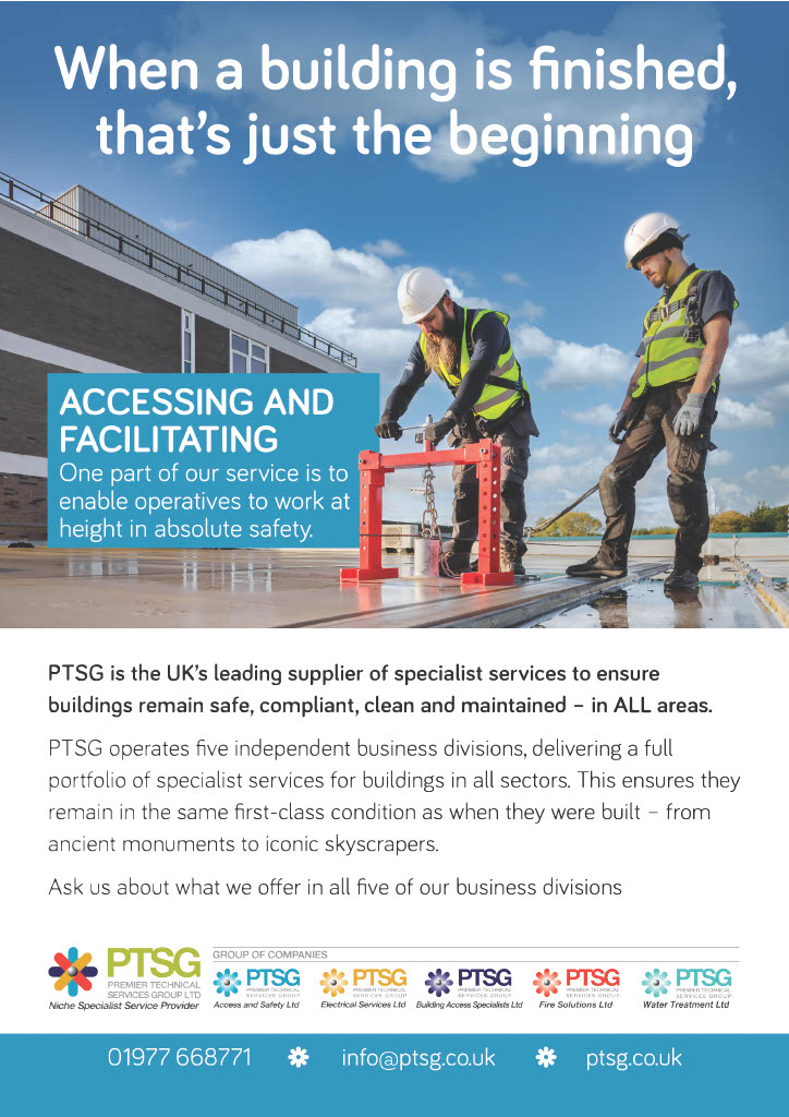 PTSG is the UK's leading supplier of specialist services to ensure buildings remain safe, compliant, clean and maintained - in ALL areas.