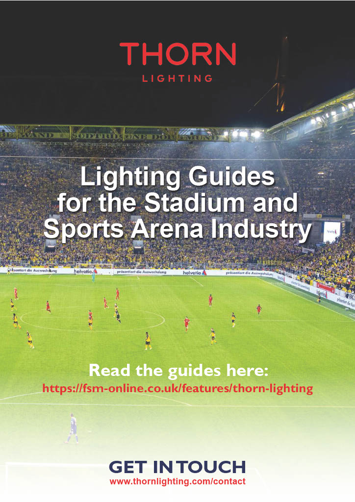 Thorn Lighting - lighting guides for the stadium and sports arena industry