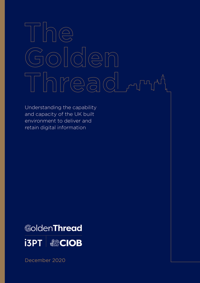 CIOB and i3PT Launch Golden Thread Report