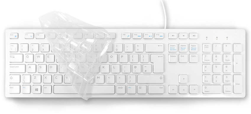 Keyboard & laptop covers withstand frequent sanitising & protect against keyboard damage