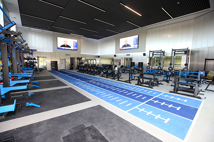 Leicester City's new Seagrave Training Ground exercise facilities