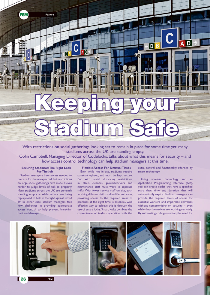 Keeping Your Stadium Safe page 1