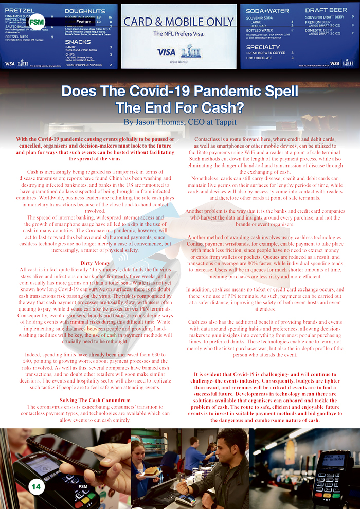 Does The Covid-19 Pandemic Spell The End For Cash?