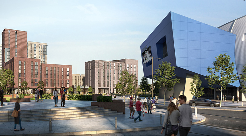 How the completed £93 million Phase 2 Edgbaston Stadium Masterplan works will look