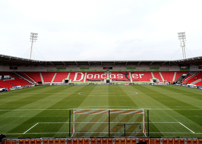 Doncaster Rovers football pitch