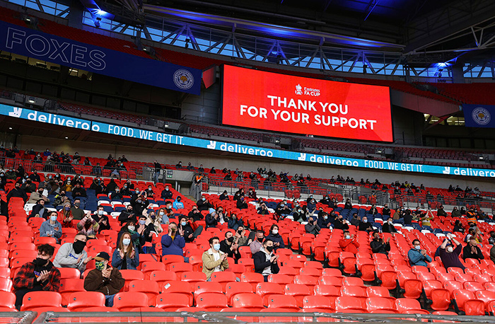 Reduced capacity crowd at FA Cup Final