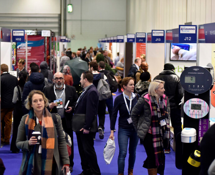 Attendees at the 2019 Cleaning Show