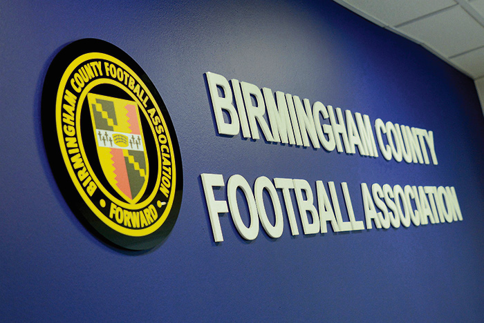 Birmingham County Football Association banner