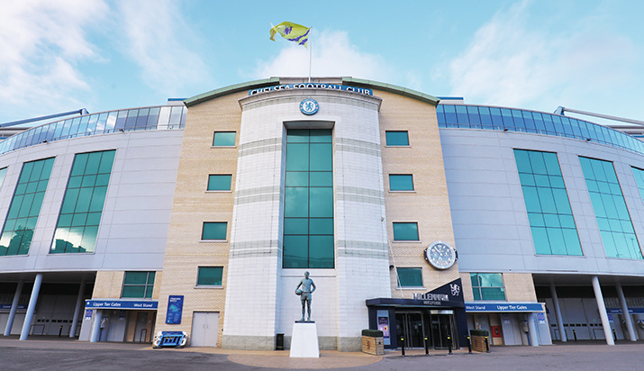 Chelsea FC Stamford Bridge exterior photograph