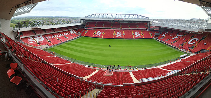 Liverpool FC's Anfield Stadium