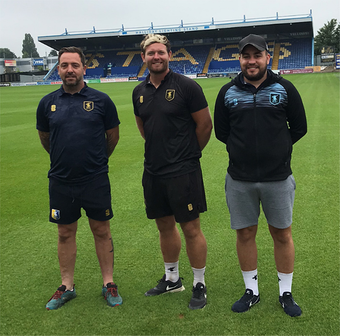 Mansfield Town FC grounds staff