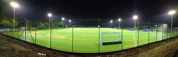 King's House School Sports Ground at night