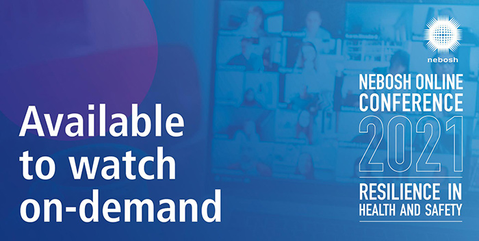 NEBOSH's first online conference is available on-demand