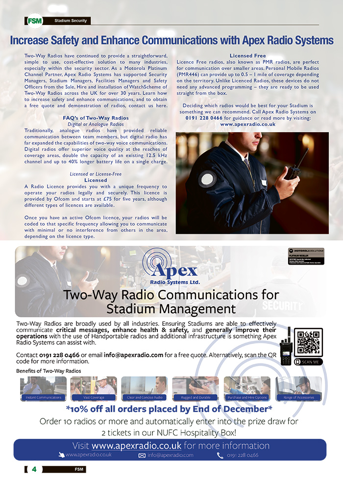 Increase Safety And Enhance Communications With Apex Radio Systems