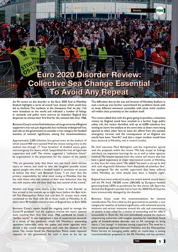Euro 2020 Disorder Review: Collective Sea Change Essential To Avoid Any Repeat