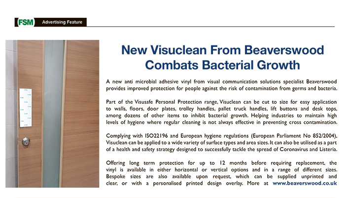 New Visuclean From Beaverswood Combats Bacterial Growth