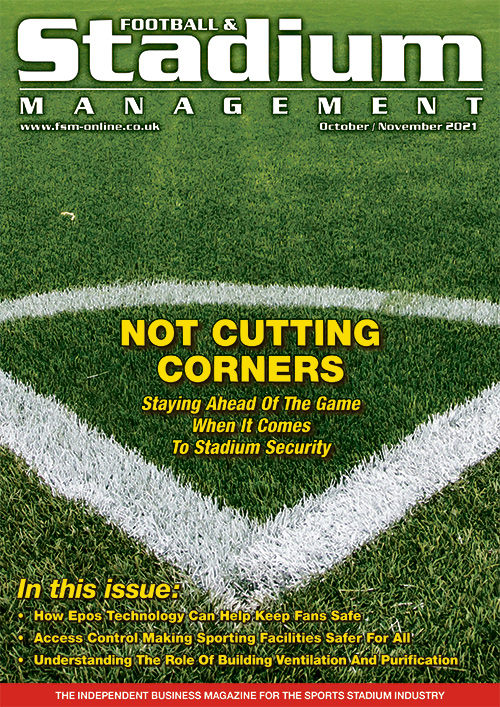 Football & Stadium Management (FSM) October / November 2021 front cover