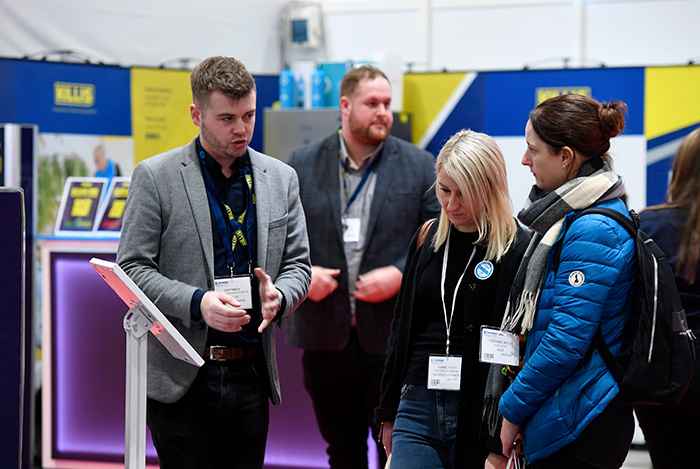 Attendees at The Manchester Cleaning Show