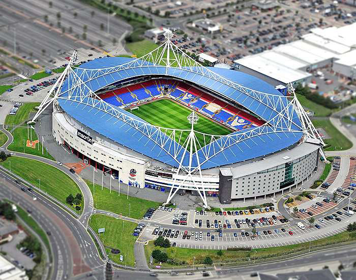 Bolton Wanderers, winner of the Sky Bet League One Grounds Team of the Season