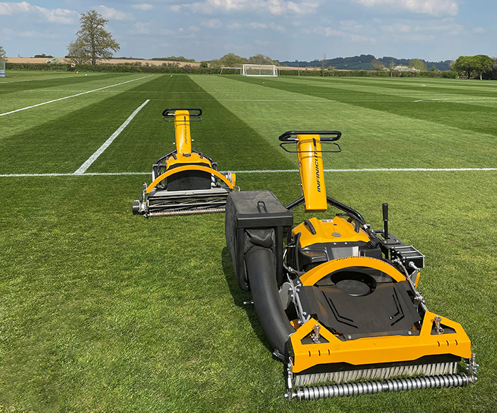 INFINICUT® 34” FX cylinder and SM34 Rotary at Stanley Park Sports Ground