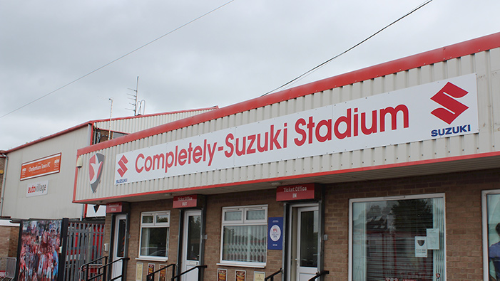 Cheltenham Town Football Club's Completely-Suzuki Stadium