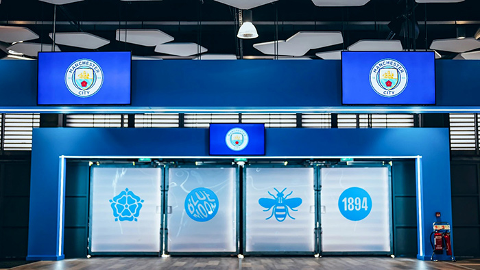 Manchester City's redesigned concourse