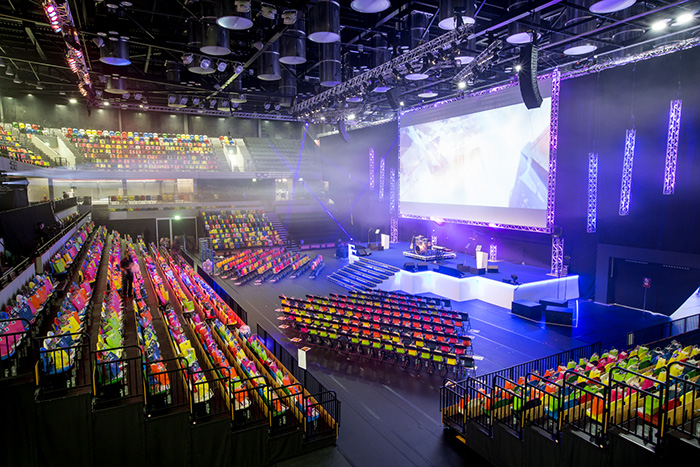 Inside the Copperbox Arena