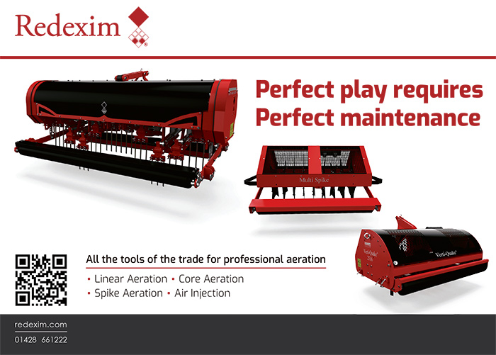 Redexim - Perfect play requires perfect maintenance