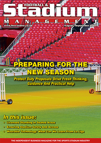 Football & Stadium Management (FSM) August September 2022 front cover