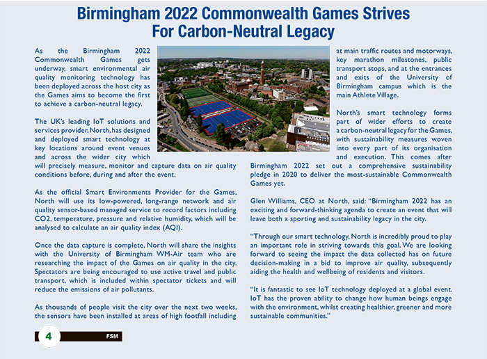 Birmingham 2022 Commonwealth Games Strives For Carbon‑Neutral Legacy