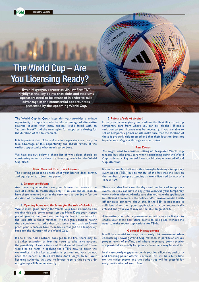 The World Cup – Are You Licensing Ready?