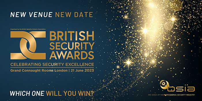 British Security Industry Association - new date for Awards