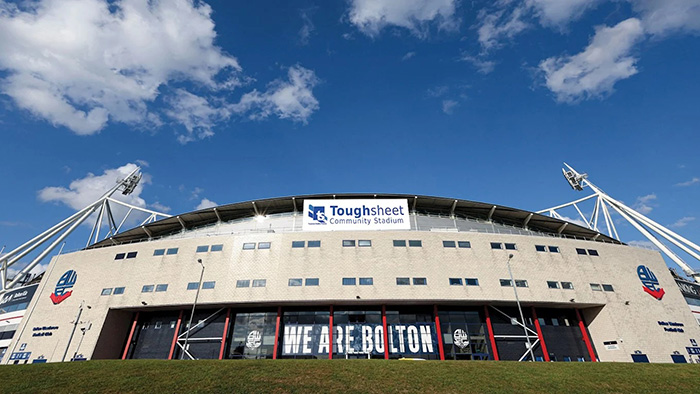 Bolton Wanderers' Toughsheet Community Stadium