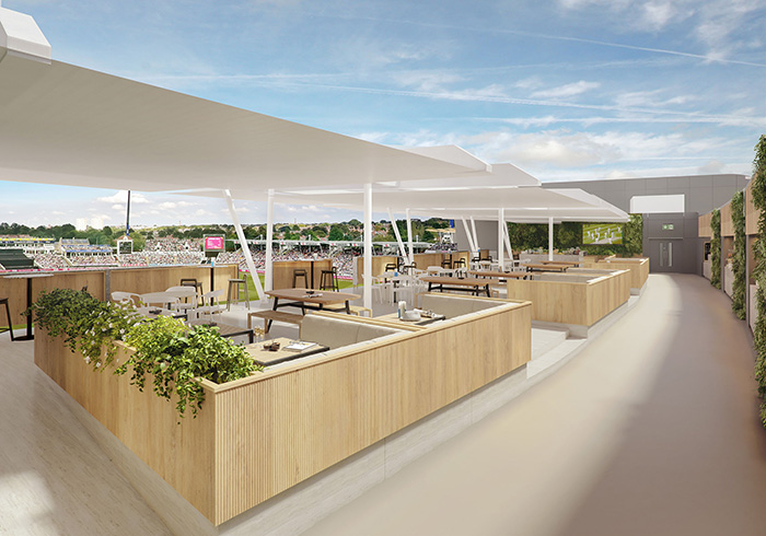 Edgbaston Unveils New Skyline Roof-Top Hospitality Facility