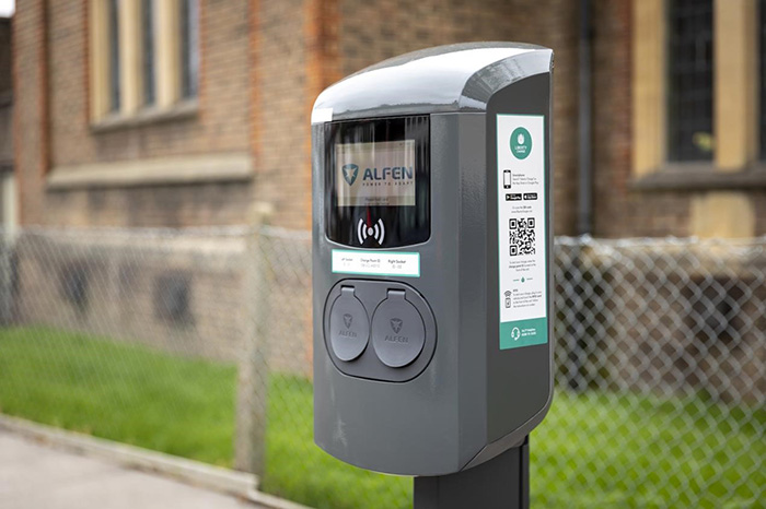 Liberty Charge electric vehicle (EV) charge point