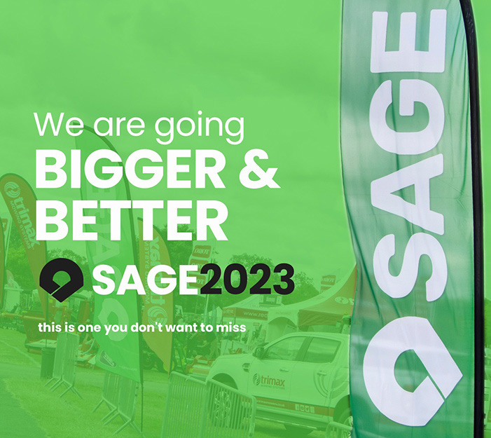 SAGE 2023 We are going bigger and better