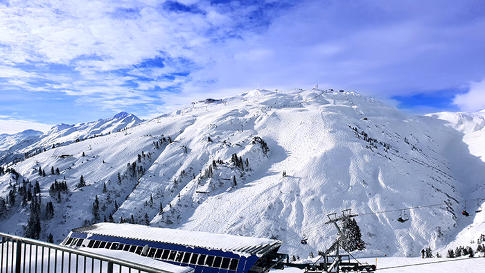 Mitterbach ski resort in Austria