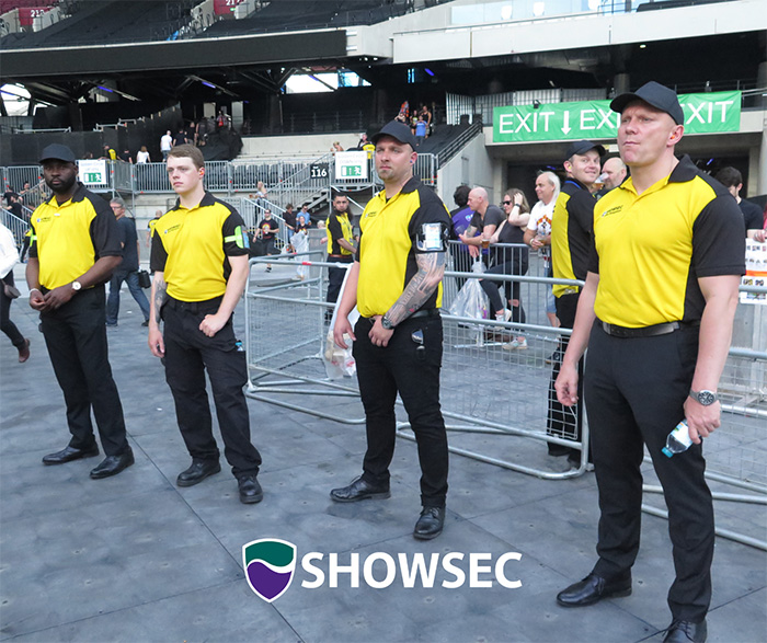 Showsec Security at OVO Arena Wembley