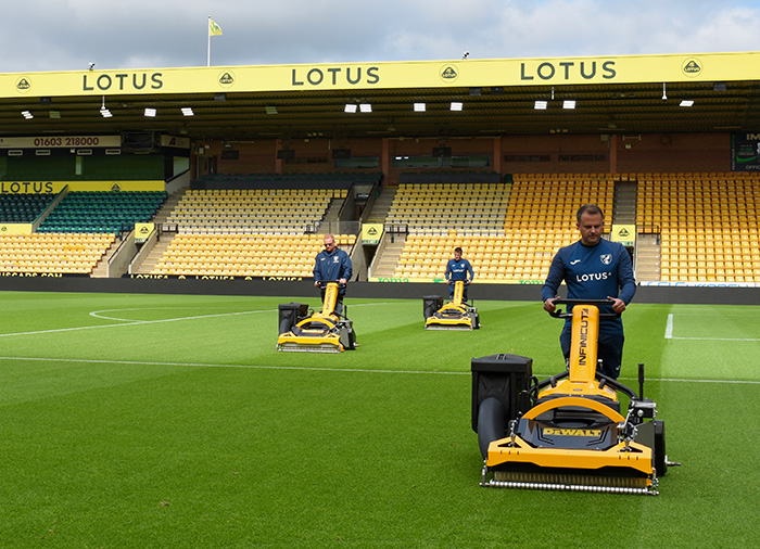 The Third INFINICUT® Is The Charm For Norwich City Football Club