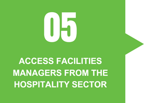 access facilities managers from the hospitality sector