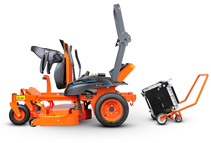 A side view of the Kubota ZE‑481