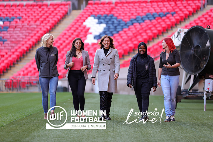 Sodexo Live! Deepens Commitment To Gender Equality As Women In Football’s Newest Corporate Member