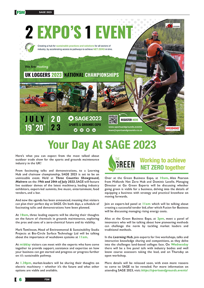 Your Day At SAGE 2023